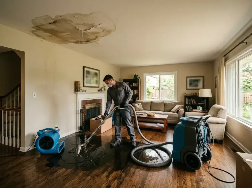attic-pipe-burst-ceiling-drip-008 — frequently asked questions, Water Damage Restoration & Carpet Care in Woodland, WA